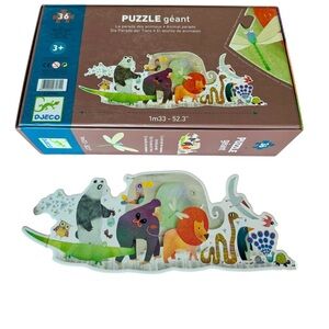 Animal Parade Giant Floor Puzzle, 1m33-52.3" , 3+